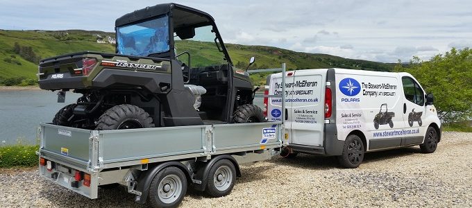 New Ranger Diesel with Trailer