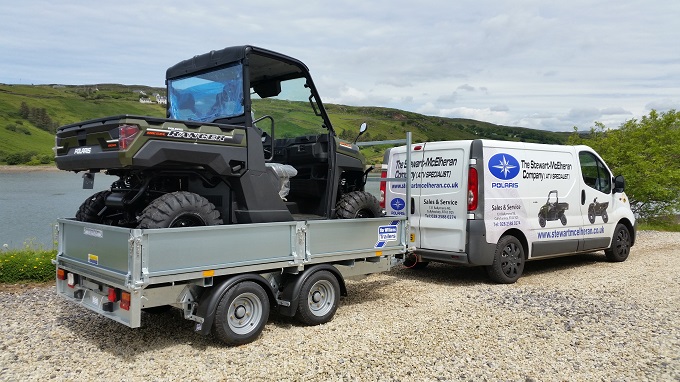 New Ranger Diesel with Trailer